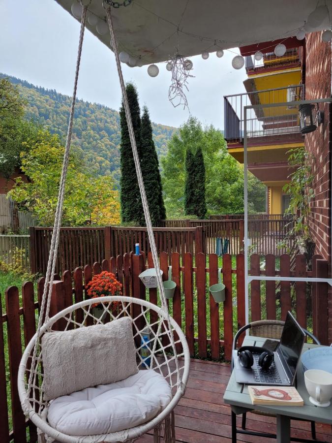 Bubbles Studio Sinaia With Terrace Exterior photo